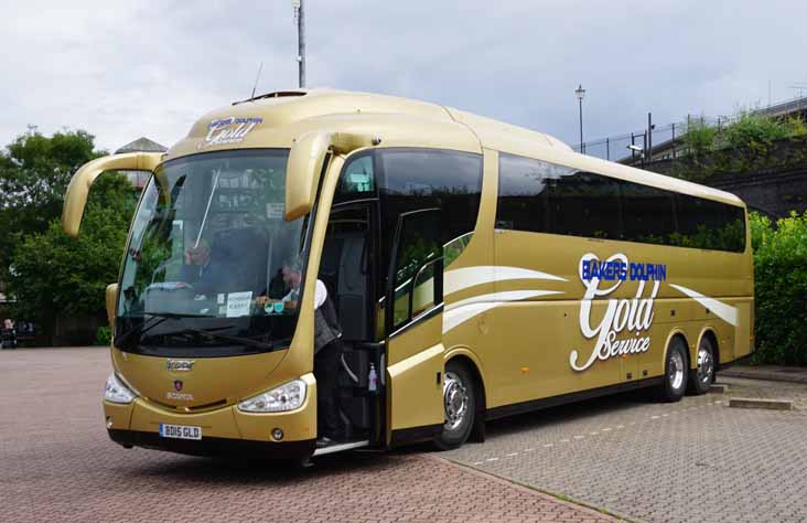 Bakers Dolphin Scania K400EB Irizar PB 115 Gold Service